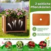 Łuk różany COSTWAY z 2 skrzynkami na kwiaty, 183 x 18 x 210 Podgląd zdjęcia produktu 5