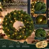 Hochwertiger Türkranz mit Beleuchtung Ø40cm - 49 LEDs Produktbild-Vorschau 4