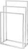 relaxdays 10019256_0 relaxdays Handtuchständer   silber Anteprima dell’immagine prodotto 11