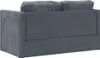 vidaXL Divano letto grigio scuro 122x204x55 cm Velluto Anteprima dell’immagine prodotto 11