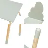Kindersitzgruppe 'Hovle' Tisch + 2 Stühle mit Wolken-Design Produktbild-Vorschau 9