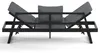 home24 Loungesofa - Aluminium / Polyester - Grau / Produktbild-Vorschau 10