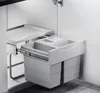 Hailo Tandem 3-fach Mülleimer Küche Einbau 50-60cm Schrank Produktbild-Vorschau 5
