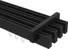 Interdeco Innenlaufstange / Gardinenstange mit Innenlauf Produktbild-Vorschau 1