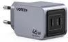 Caricabatterie Ugreen Nexode Pro 45W, 2X Usb-C (grigio) Anteprima dell’immagine prodotto 2