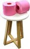 Tendance Schemel weiß braun 30 cm x 30 cm x 43 cm Produktbild-Vorschau 9