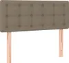 The Living Store Boxspringbett mit Matratze Taupe 90x200 cm Produktbild-Vorschau 5