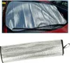 A car windshield sunshade is shown installed on a car windshield, and then folded and rolled up. Anteprima dell’immagine prodotto