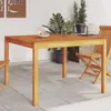 vidaXL Stół ogrodowy 110x110x75 cm z litego drewna Podgląd zdjęcia produktu 8