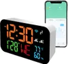 Tuya WiFi teploměr vlhkoměr, LED digitální vnitřní, hodiny Náhled obrázku produktu 1