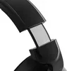 A close-up shot of the adjustable headband mechanism of a black headset. Produktbild-Vorschau