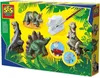 SES Creative 01406 Gips Gießen Bastelset Dinosaurier-Set, Produktbild-Vorschau 14