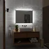 Badspiegel mit LED Beleuchtung und Touch-Schalter - Riga - Produktbild-Vorschau 4