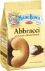 A bag of Mulino Bianco Abbracci cookies with cream and cocoa. Produktbild-Vorschau