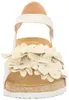 Think KOAK Damen Sandalette - Riemchen Sandalen weiß NEU Produktbild-Vorschau 4