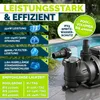 tillvex® Filterpumpe Pool mit Timer 9.500L/h & 550W | Produktbild-Vorschau 3
