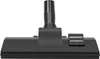 A close-up front view of a black vacuum cleaner brush head. Náhled obrázku produktu