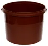 BenBow Eimer mit Deckel 10L x1 Braun - lebensmittelecht, Produktbild-Vorschau 5