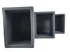 Kubus Treppentopf 59x60x27cm anthrazit Kunststoff Produktbild-Vorschau 3