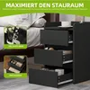 BALCONERA Nachttisch mit 3 Schubladen, Beistelltisch mit Produktbild-Vorschau 8