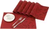 Platzset Abwischbar Tischset Abwaschbar 6er Set PVC Produktbild-Vorschau 6