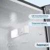 homeX Kühlschrank mit Gefrierfach | Kühl-Gefrierkombination Produktbild-Vorschau 4