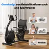 Liege-Heimtrainer für Zuhause, gelenkschonendes Fitnessbike Produktbild-Vorschau 3