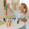 Ulanik Jouets en bois Montessori "Poupées à emboîter dans Voir les images du produit 5
