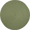 Volero - Outdoor Jute Teppich Rund - Bali Grün - Ø 100 cm - Produktbild-Vorschau 2