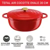 Tefal Air E25489, 5,7 l, Oválný, Červená, Litý hliník, Náhled obrázku produktu 1