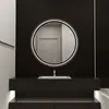 HOME DELUXE Lustro LED okrągłe DUBI 80 cm - Bezmgielne i Podgląd zdjęcia produktu 2