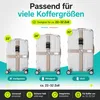 Koffergurt Kreuz – Gepäckgurt verstellbar, Kofferband mit Produktbild-Vorschau 2