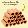 Aquariendeko Pyramide 6er Set Aquarium Deko Höhle Versteck Produktbild-Vorschau 5