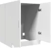 vidaXL Waschmaschinenschrank Weiß 71x71,5x91,5 cm Produktbild-Vorschau 7