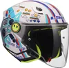 LS2 OF622 Funny II Next Level Kinderhelm Weiss L Produktbild-Vorschau 8