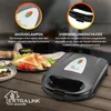 Extralink Sandwichmaker XXL SJ-33 1400W für 4 Sandwiches Produktbild-Vorschau 3