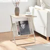 Stolik pomocniczy z półką na gazety „Jäller” metal 48 x 40 Podgląd zdjęcia produktu 1