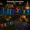 4er Set Poolbeleuchtung Solar, wasserdicht IP65, 6 Farben Produktbild-Vorschau 4