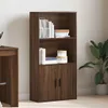 vidaXL Boekenkast, bruin, eikenlook, 60x24x120 cm, Productafbeelding-voorbeeld 3