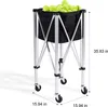 SucceBuy Récipient pour balles de tennis pliable, peut Voir les images du produit 8