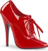 DOMINA-460 elegante Devious High Heels Oxford Pumps rot Produktbild-Vorschau 1