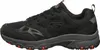 A side view of a black Skechers trail running shoe. Produktbild-Vorschau
