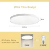 LED Deckenleuchte 40cm JDONG 36W Warmliches Weiß 3000K Rund Produktbild-Vorschau 7