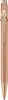 A close-up, straight-on view of a rose gold pen against a white background. Podgląd zdjęcia produktu