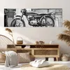 Bild auf Leinwand - Leinwandbild - Einteilig - Alt Motorrad Produktbild-Vorschau 7