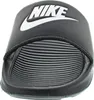 A close-up view of a black Nike slide sandal. Produktbild-Vorschau