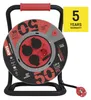 Gummi-Kabeltrommel – 4 Steckdosen, 50m, 1,5mm2   Produktbild-Vorschau