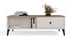POINT 2S 110 Cachemire Beige Chêne Castello Table basse 2 Voir les images du produit 9