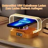 15W Wireless Ladestation mit Wecker Digital & Nachtlicht, Produktbild-Vorschau 3