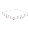 vidaXL Plateau de table 50x50x2,5 cm bambou Voir les images du produit 3